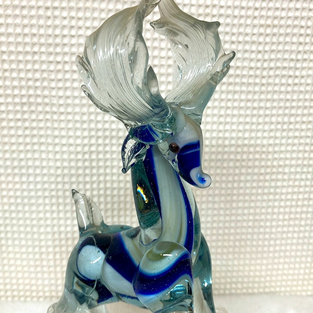 MURANO glass deer figurine